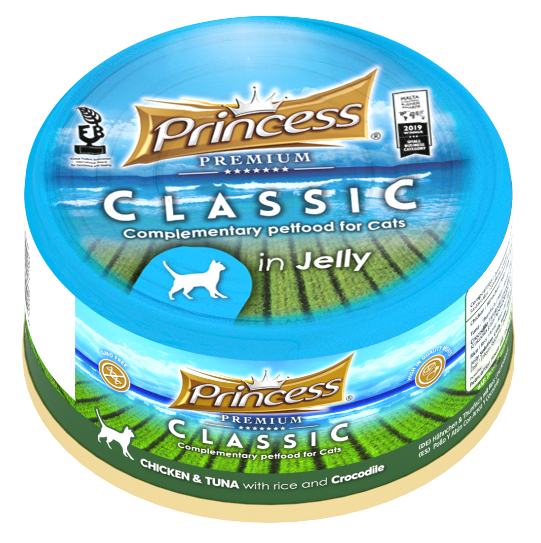 Princess Premium Excellence пиле/риба тон/ориз и крокодил