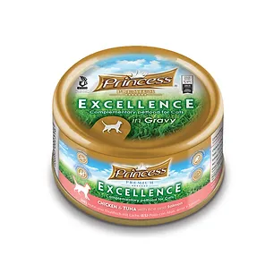Princess Premium Excellence Пиле и риба тон с ориз и сьомга
