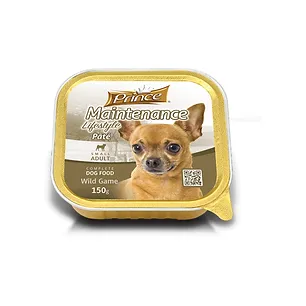 Пастет с Дивеч за Пораснали Кучета от Малки Породи PRINCE Pate foils Small Adult 150 гр