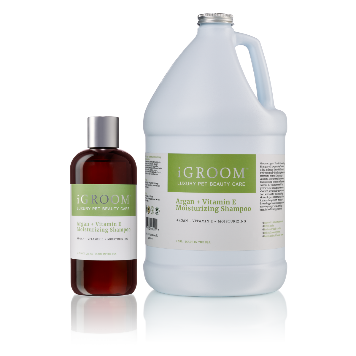 Овлажняващ шампоан с арган и витамин Е ARGAN + VITAMIN E SHAMPOO IGROOM
