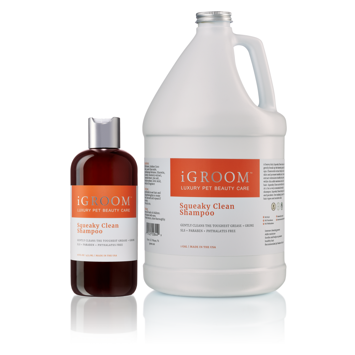 Силен шампоан SQUEAKY CLEAN SHAMPOO IGROOM