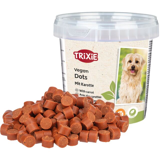 Soft Snack Dots – веган лакомства за кучета с морков, 200 гр