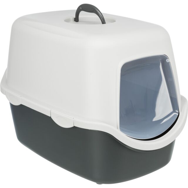 Vico Litter Tray with Hood – тоалетна с капак за котки, 40 × 40 × 56 см