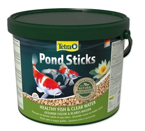 Tetra Pond Sticks – храна за езерни риби, лесно смилаема 10 л. / 1,2кг.