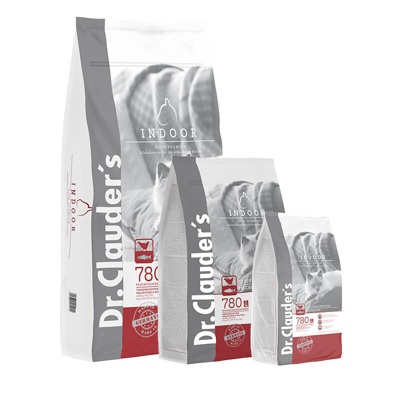 Dr.Clauder's High Premium Indoor – суха храна за домашни котки, 400 г / 1,5 кг / 10 кг