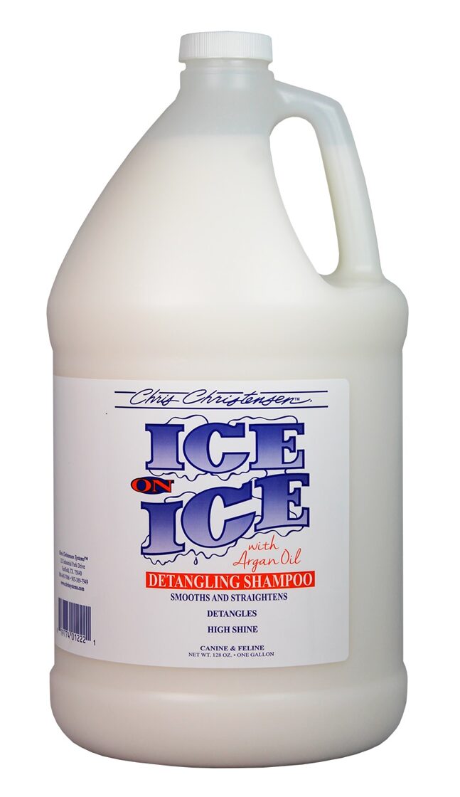 Chris Christensen - Ice On Ice Shampoo - Шампоан срещу суха и повредена козина - 3.8л