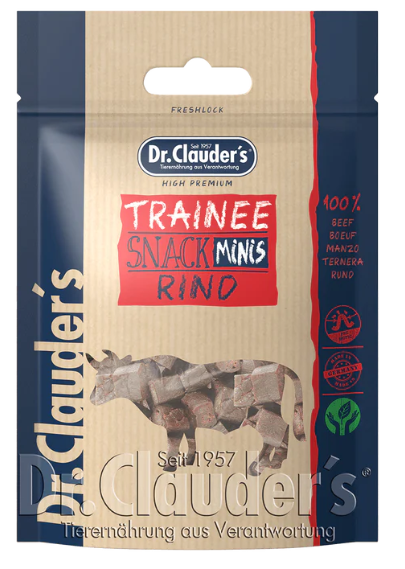 Dr.Clauder's Trainee Snack Minis с говеждо месо, 80 гр