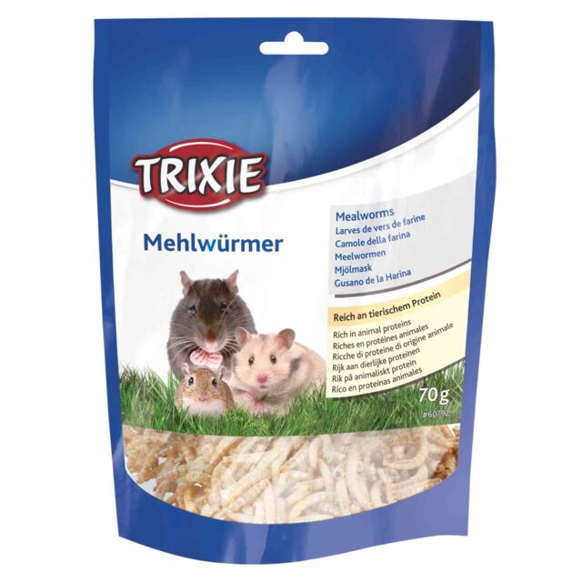 Trixie Mealworms – сушени калинки за гризачи, птици и влечуги 70 гр