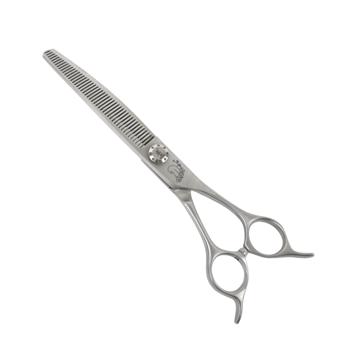 Yento Tanto Curved Thinner – извити филиращи ножици за груминг, 36 зъба, 18 см / 7”