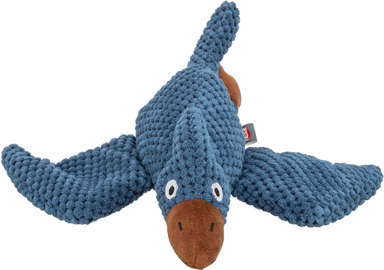 Trixie плюшена играчка птерозавър – с пищялка, 30 см