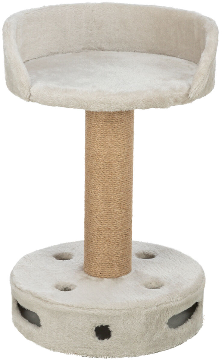 Cat Tree Dalia – котешко дърво с плюш и сезал, сиво/крем