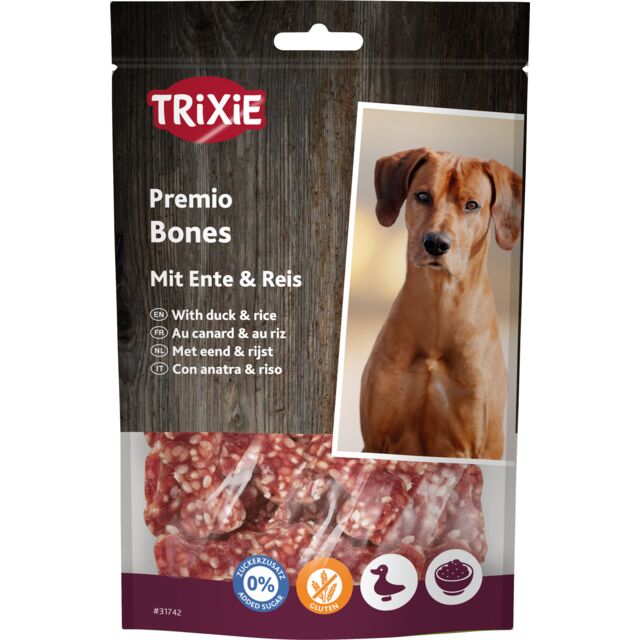 Trixie кокалчета с патица и ориз – лакомство за кучета, 80 гр
