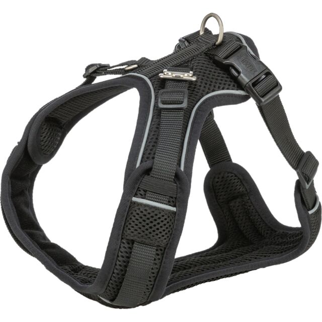 Premium FlexMesh Harness – премиум нагръдник за кучета, черен