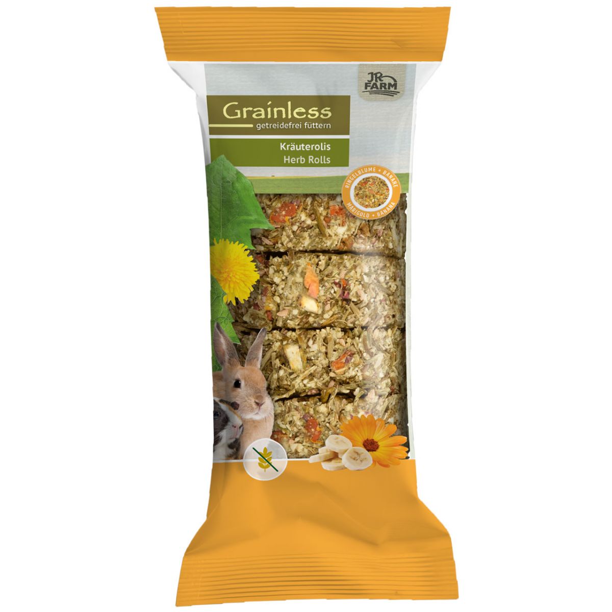 Grainless Kräuterolis невен и банан JR Farm