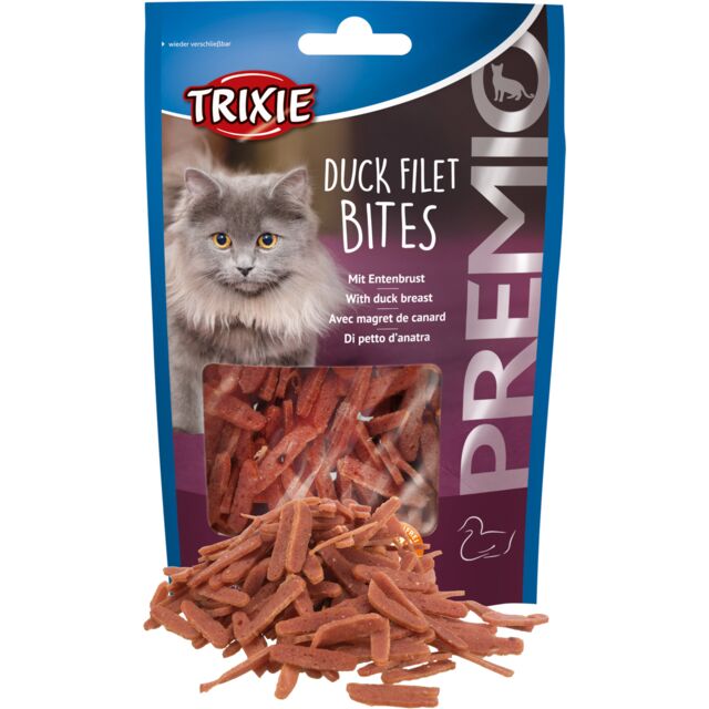 Допълваща храна за котки хапки с патешки гърди 50гр TRIXIE