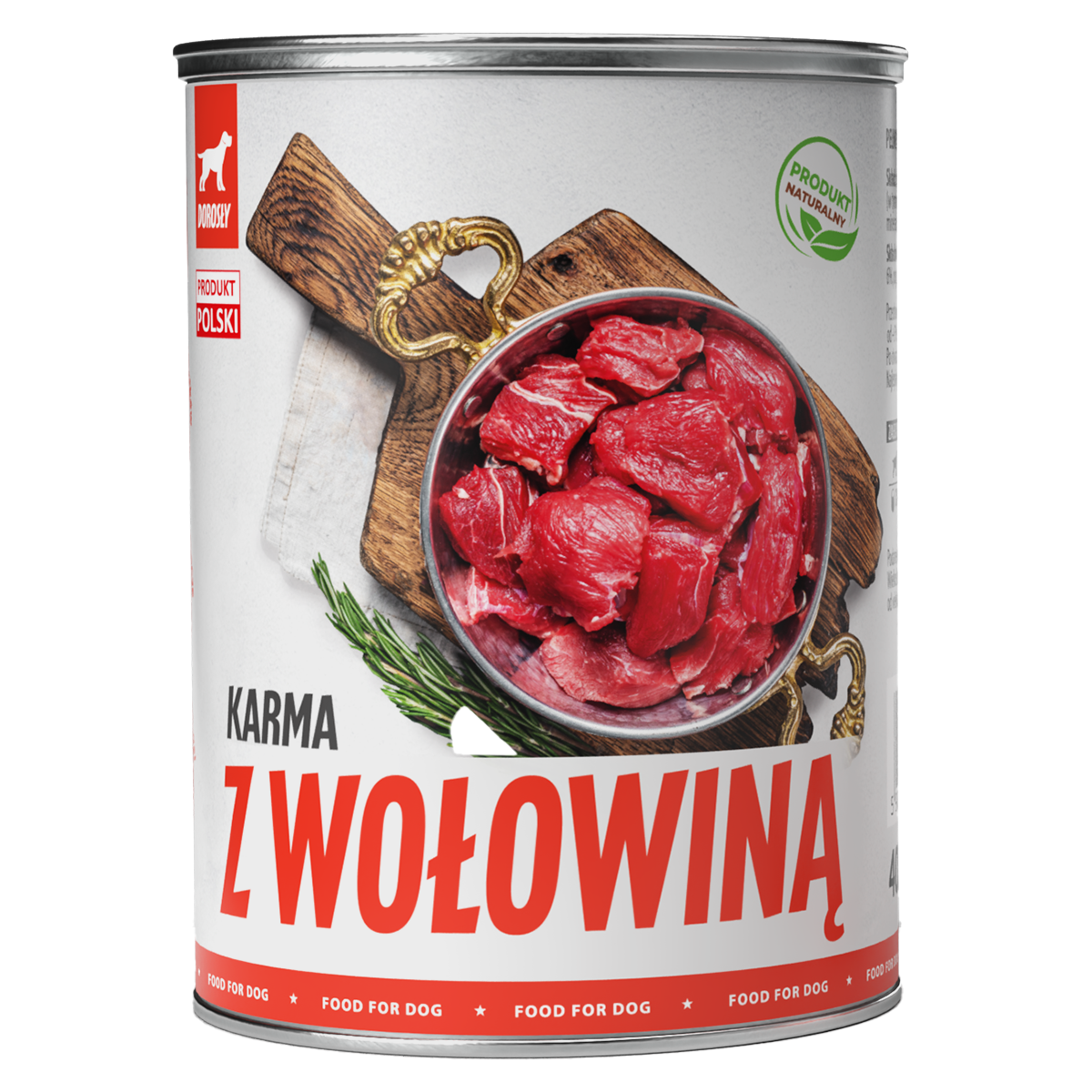 Консерва за кучета с говеждо TUFTUF