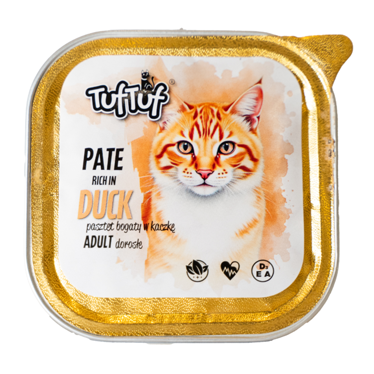 Пастет за котки с патешко TUFTUF
