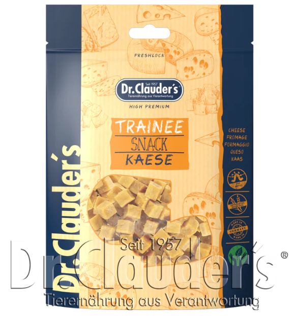 Dr.Clauder's Trainee Snack с кашкавал – лакомства за кучета и котки, 80 г​