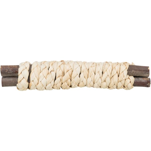 Trixie Wooden Sticks with Straw – Дъвчаща играчка за дребни гризачи