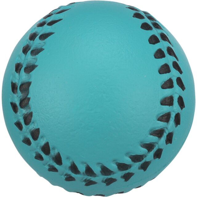 Trixie Neon Ball – Плаваща гумена топка за кучета, Ø 6 см