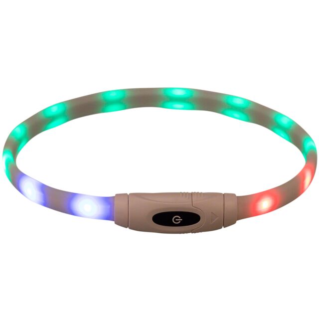 Trixie Flash‑Light Ring USB – светещ нашииник с USB зареждане