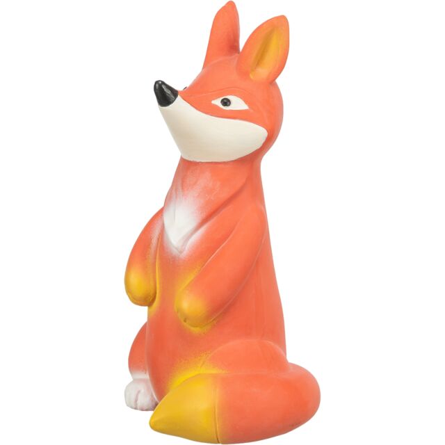 Trixie Fox – латексовa играчка лисица за кучета, 17 см