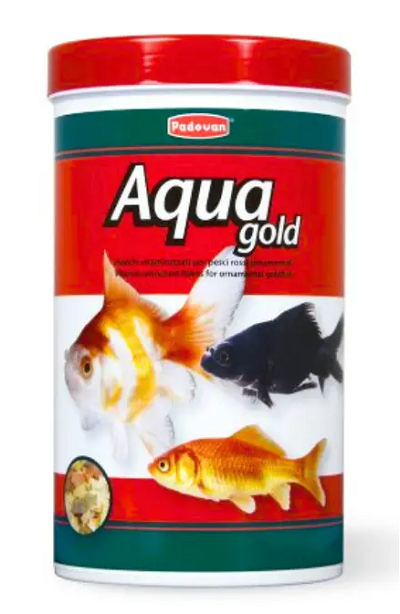 Пълноценна Храна на Люспи за Златни Рибки Aqua Gold Padovan