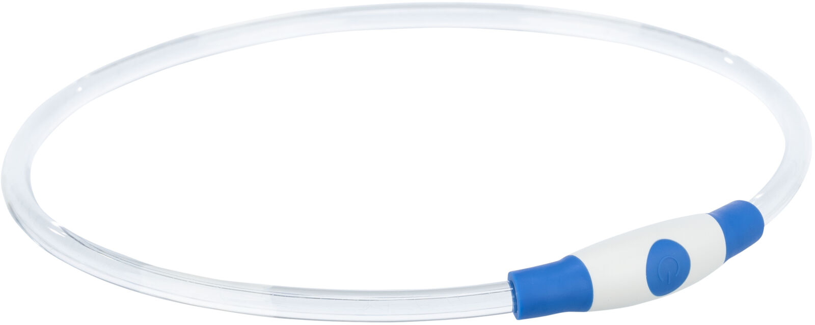 Trixie Flash Light Ring USB – светещ нашийник за куче син