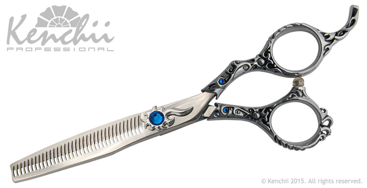 Kenchii Evolution Thinner 35T – филажна ножица за груминг, 16.5 см