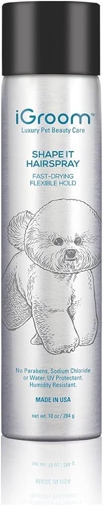 Завършващ спрей/лак за фиксация без лепнене Shape It Aerosol Dog Hairspray iGROOM