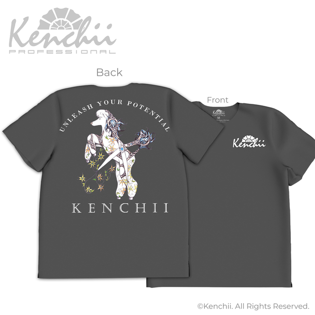 Kenchii Evolution Tagless Tee – тениска с Пудел , S / M / L