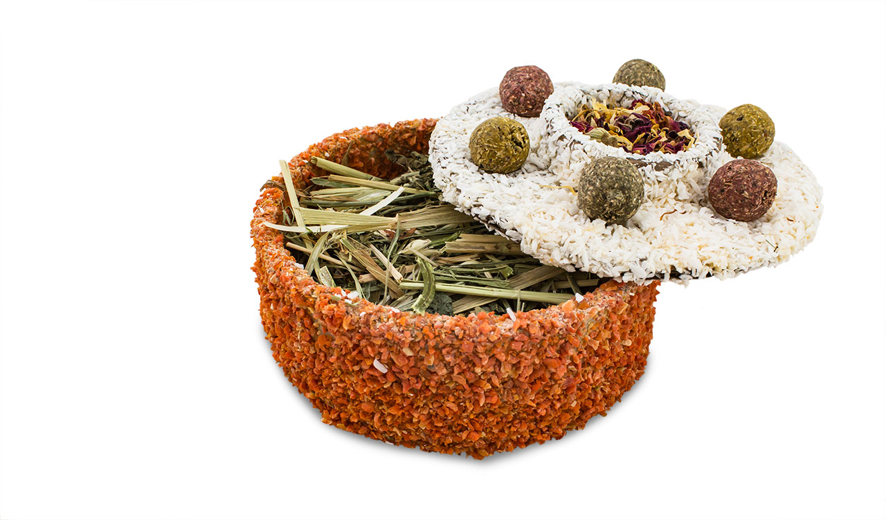 JR FARM Small Animal Cake – Натурална торта за гризачи и зайчета