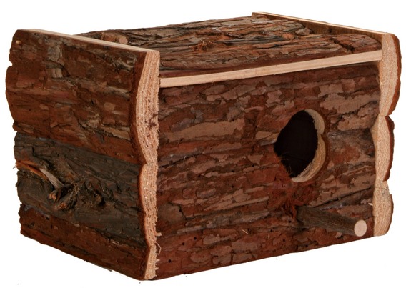 Гнездо за малки папагали 21х13х12cm.