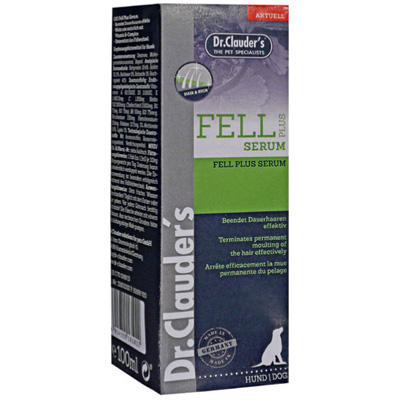 Dr.Clauder's Hair & Skin – Fell Plus Serum – серум за здрава кожа и козина при кучета, 400 мл