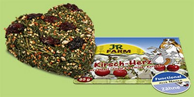 Черешово сърце за гризачи