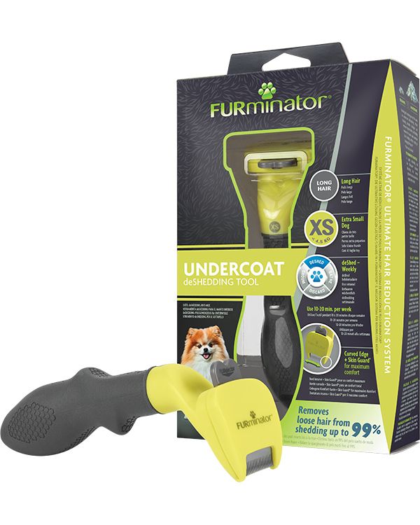 FURminator за малко куче с дълга козина