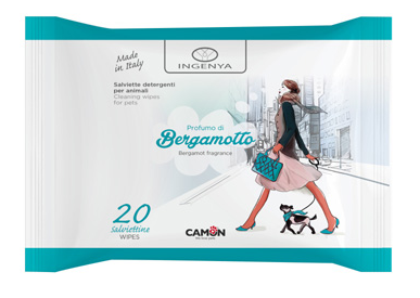 Почистващи кърпички с аромат на BERGAMOTTO